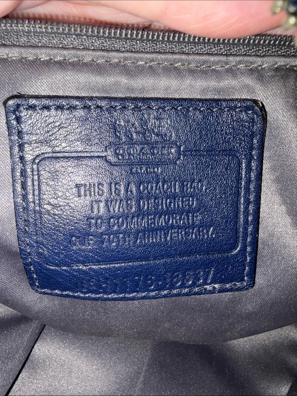 Coach Limited Edition 70th Anniversary Madison Quilted Satchel Shoulder Bag